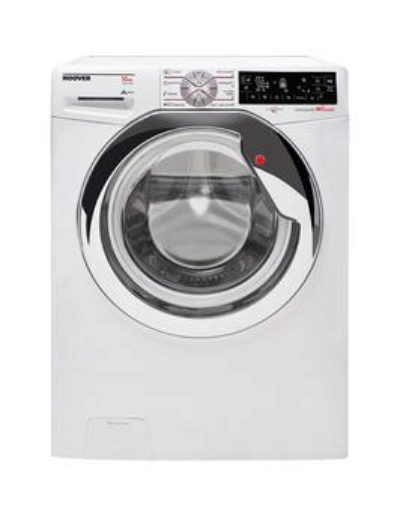 Hoover Dwt L610Aiw3 Dynamic Next Wizard Wifi, 10Kg, 1600 Spin Washing Machine - White/Chrome Hoover Dwt L610Aiw3 Dynamic Next Wizard Wifi, 10Kg, 1600 Spin Washing Machine - White/Chrome